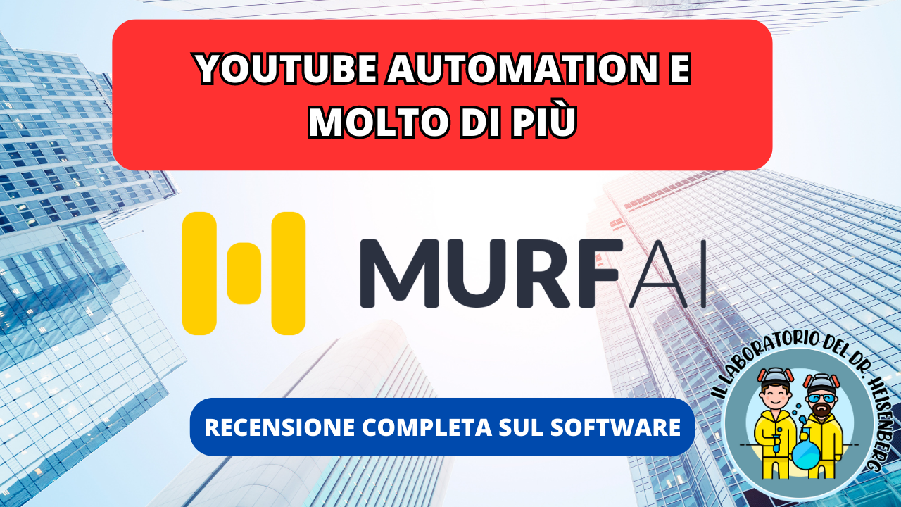 Murf.ai per Youtube Automation - recensione 2023