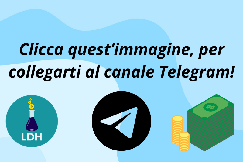 Come collegarsi al nostro canale Telegram esclusivo dove troverai tutti i profitti su questo metodo di guadagno!