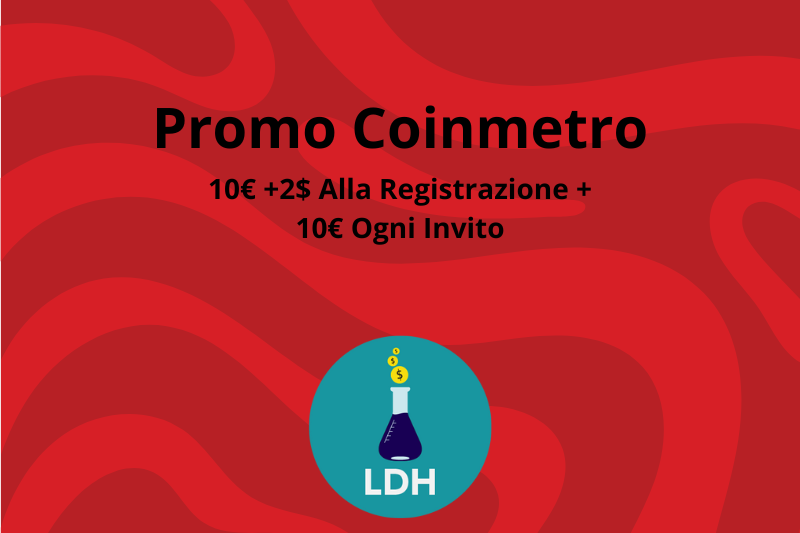 Scopri come guadagnare soldi facili e veloci grazie alla promo Coinmetro. Ottieni 10€ +2$ alla Registrazione & 10€ a invito.