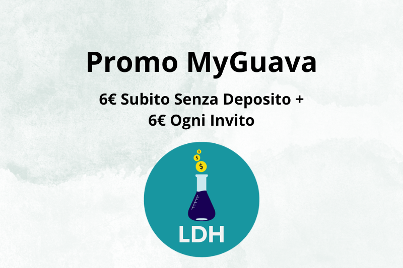 Promo MyGuava senza deposito! Ottieni subito soldi gratuiti.